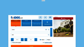 What Idos.cz website looked like in 2022 (3 years ago)