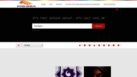 What Iptv.free-server.tn website looked like in 2022 (2 years ago)