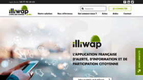 What Illiwap.com website looked like in 2022 (2 years ago)