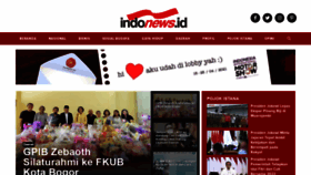 What Indonews.id website looked like in 2022 (2 years ago)