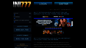 What Ini777slot.com website looked like in 2022 (2 years ago)