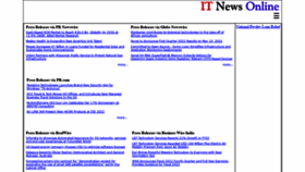 What Itnewsonline.com website looked like in 2022 (2 years ago)