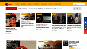 What Informativoangolano.com website looked like in 2022 (2 years ago)
