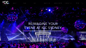 What Iccsydney.com.au website looked like in 2022 (2 years ago)