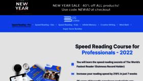 What Iamspeedreading.com website looked like in 2022 (2 years ago)