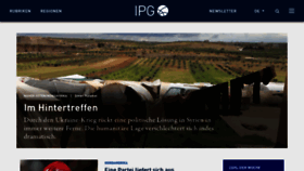 What Ipg-journal.de website looked like in 2022 (4 years ago)