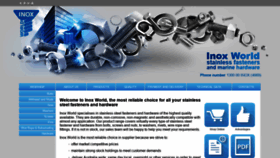 What Inox-world.com.au website looked like in 2022 (2 years ago)