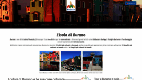 What Isoladiburano.it website looked like in 2022 (3 years ago)