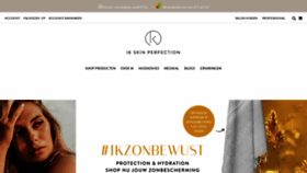 What Ik-skinperfection.nl website looked like in 2022 (2 years ago)