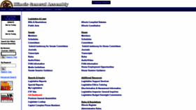 What Ilga.gov website looked like in 2022 (1 year ago)