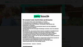 What Immobilienscout24.de website looked like in 2022 (1 year ago)