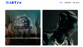 What Iat.es website looked like in 2022 (2 years ago)