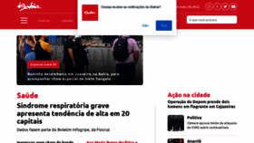 What Ibahia.com website looked like in 2022 (1 year ago)