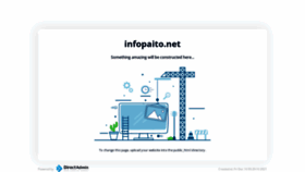 What Infopaito.net website looked like in 2022 (2 years ago)