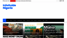 What Infoguidenigeria.com website looked like in 2022 (1 year ago)