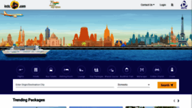 What Irctctourism.com website looked like in 2022 (1 year ago)