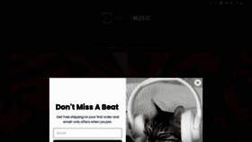What Interstatemusic.com website looked like in 2022 (1 year ago)