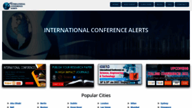 What Internationalconferencealerts.com website looked like in 2022 (1 year ago)