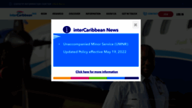 What Intercaribbean.com website looked like in 2022 (1 year ago)