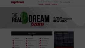 What Ingeteam.com website looked like in 2022 (1 year ago)