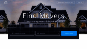 What Imoving.com website looked like in 2022 (1 year ago)