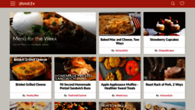 What Ifood.tv website looked like in 2022 (1 year ago)