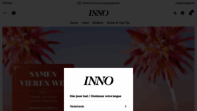What Inno.be website looked like in 2022 (3 years ago)