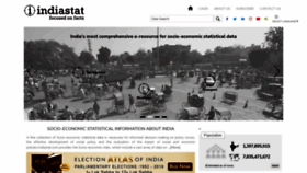 What Indiastat.com website looked like in 2022 (1 year ago)