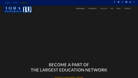 What Iqra.edu.pk website looked like in 2022 (1 year ago)