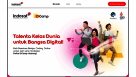 What Idcamp.ioh.co.id website looked like in 2022 (1 year ago)