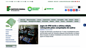 What Ifrs.edu.br website looked like in 2022 (1 year ago)
