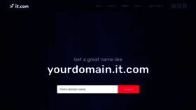 What It.com website looked like in 2022 (1 year ago)