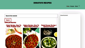 What Indianhealthyrecipes.com website looked like in 2022 (1 year ago)