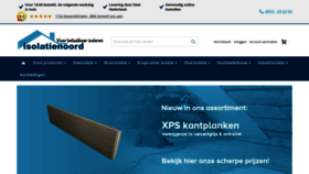 What Isolatienoord.nl website looked like in 2022 (1 year ago)