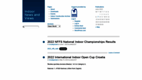 What Indoornewsandviews.com website looked like in 2022 (1 year ago)