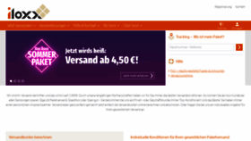 What Iloxx.de website looked like in 2022 (1 year ago)