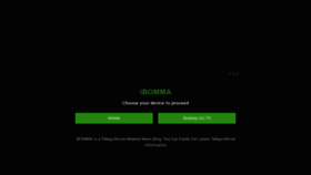 What I-bomma.com website looked like in 2022 (1 year ago)