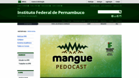 What Ifpe.edu.br website looked like in 2022 (3 years ago)