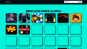 What Igricezadecu.rs website looked like in 2022 (1 year ago)