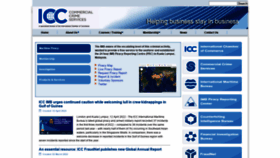 What Icc-ccs.org website looked like in 2022 (1 year ago)