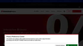 What Interactivebrokers.co.uk website looked like in 2022 (1 year ago)