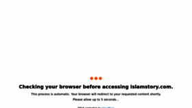 What Islamstory.com website looked like in 2022 (1 year ago)