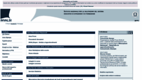 What Invalsi.it website looked like in 2022 (1 year ago)