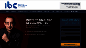 What Ibccoaching.com.br website looked like in 2022 (1 year ago)