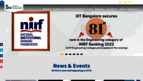 What Iiitb.ac.in website looked like in 2022 (1 year ago)