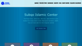 What Isubqo.com website looked like in 2022 (1 year ago)