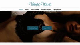 What Itsvalentinavictoria.com website looked like in 2022 (1 year ago)