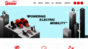 What Ipowerbatteries.in website looked like in 2022 (1 year ago)