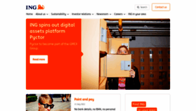 What Ing.com website looked like in 2022 (2 years ago)