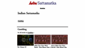 What Indiansattamatka.com website looked like in 2022 (1 year ago)